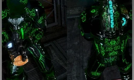 All Suits Deep Green and Black Mod