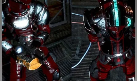 All Suits Deep Red and Black Mod
