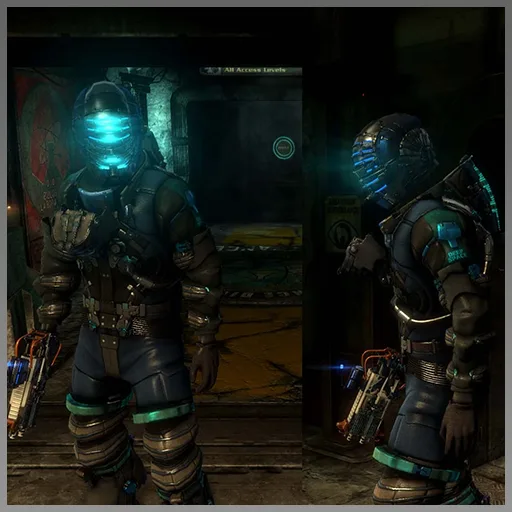 Custom Deep Dig Suit (Blue) Mod for Dead Space 3