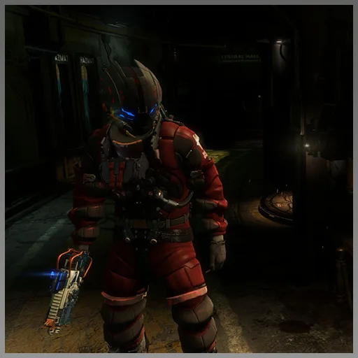 Custom EVA Suit (Red) Mod for Dead Space 3