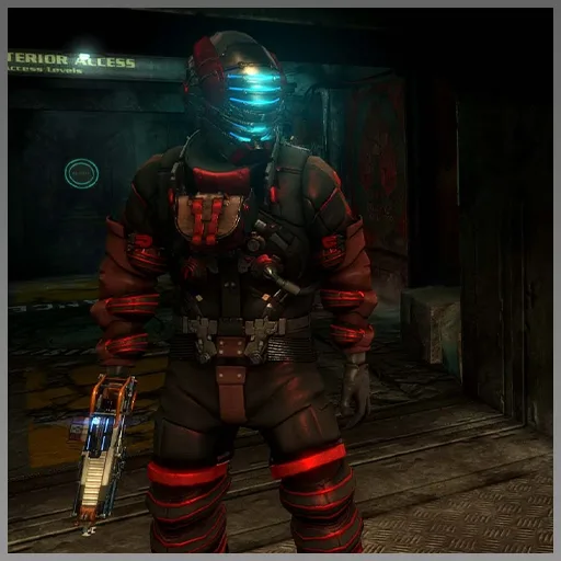 Custom Flight Suit (Red) Mod for Dead Space 3