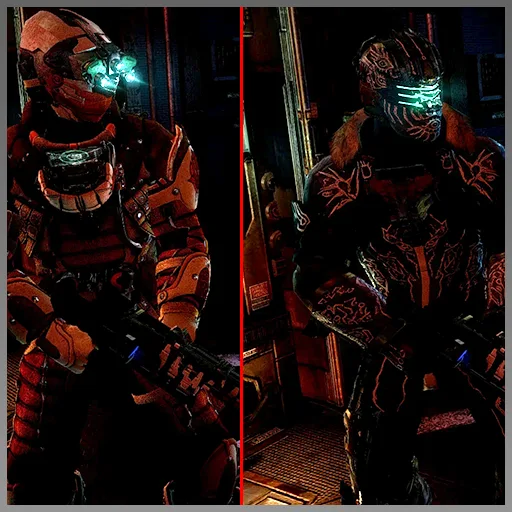 Marauder and Witness Suit Mod for Dead Space 3